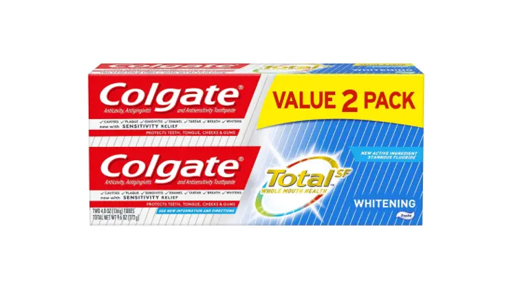 colgate total value