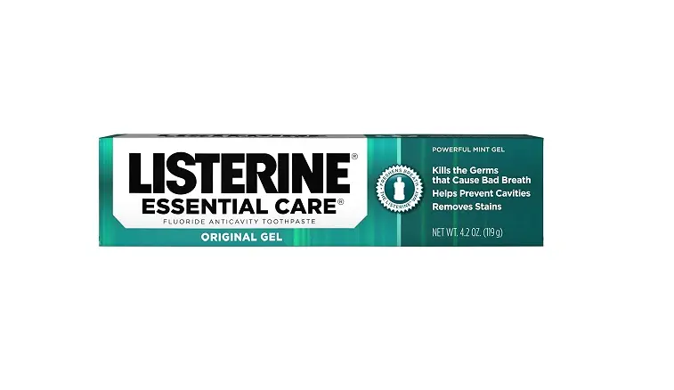 listerine toothpaste