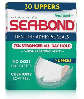 Sea-Bond Denture Adhesive Seals