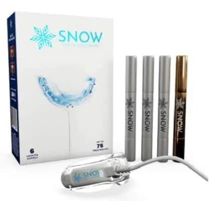 snow teeth whitening kit