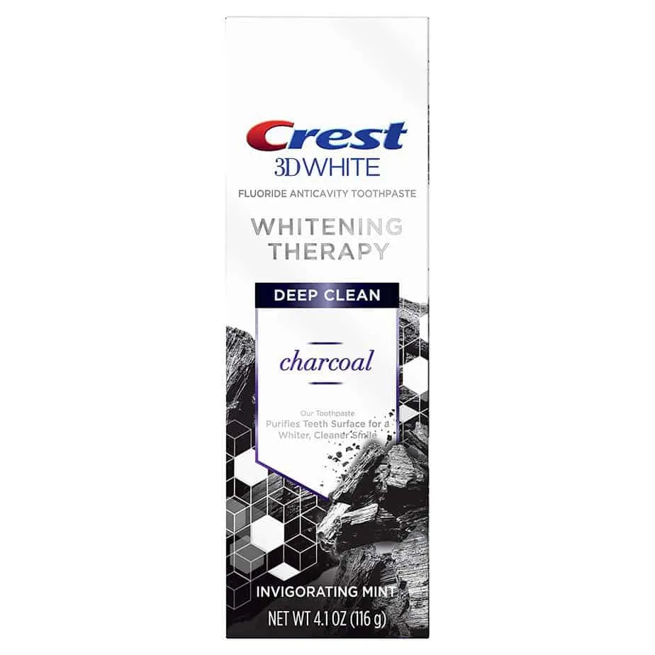 Crest, 3d White Whitening Therapy Deep Clean Toothpaste Invigorating